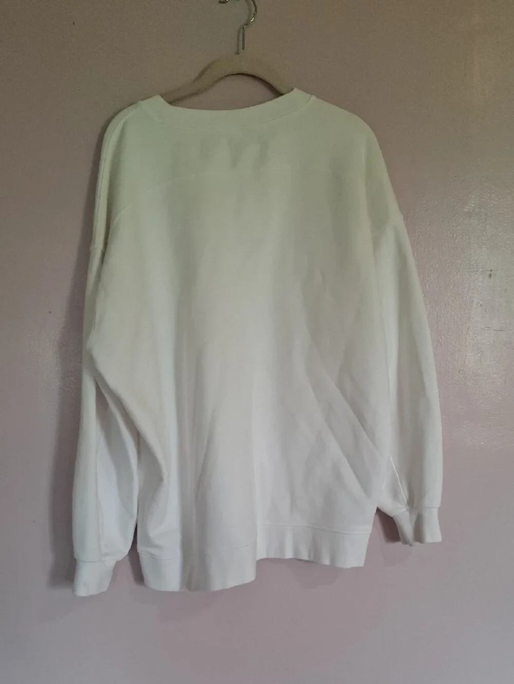Lululemon Perfectly Oversized Crew Sweatshirt White Size 10